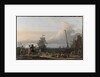 Dutch Ships at anchorage at Texel, in the middle the Golden Lion, the Flagship of Cornelis Tromp, The Netherlands by Ludolf Bakhuysen