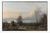 Dutch Ships at anchorage at Texel, in the middle the Golden Lion, the Flagship of Cornelis Tromp, The Netherlands by Ludolf Bakhuysen