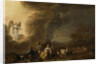 The annunciation to the shepherd by Cornelis Saftleven