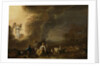 The annunciation to the shepherd by Cornelis Saftleven