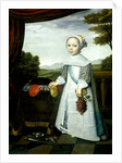 Portrait of Johannes van Rees as a Child by Willem Jansz. Ploy