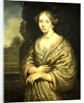 Portrait of Petronella van der Burcht, first Wife of François Leidecker by Zacharias Blijhooft