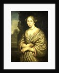 Portrait of Petronella van der Burcht, first Wife of François Leidecker by Zacharias Blijhooft