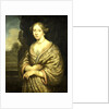 Portrait of Petronella van der Burcht, first Wife of François Leidecker by Zacharias Blijhooft