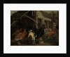 Couples Making Love at a Village Inn by Aert Pietersz.