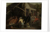 Couples Making Love at a Village Inn by Aert Pietersz.