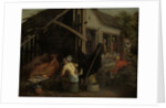 Couples Making Love at a Village Inn by Aert Pietersz.