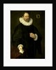 Portrait of Paulus Cornelisz van Beresteyn, Burgomaster of Delft by Jacob Willemsz. Delff I
