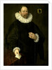 Portrait of Paulus Cornelisz van Beresteyn, Burgomaster of Delft by Jacob Willemsz. Delff I