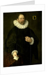 Portrait of Paulus Cornelisz van Beresteyn, Burgomaster of Delft by Jacob Willemsz. Delff I