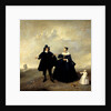 Portrait of a Married Couple with Child, Members of the Beresteyn Family by Anonymous