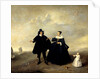 Portrait of a Married Couple with Child, Members of the Beresteyn Family by Anonymous