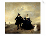 Portrait of a Married Couple with Child, Members of the Beresteyn Family by Anonymous