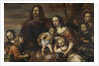 A couple with six children by Jürgen Ovens