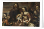 A couple with six children by Jürgen Ovens