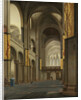 The Nave and Choir of the Mariakerk in Utrecht, The Netherlands by Pieter Jansz. Saenredam