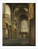 The Nave and Choir of the Mariakerk in Utrecht, The Netherlands by Pieter Jansz. Saenredam