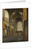 The Nave and Choir of the Mariakerk in Utrecht, The Netherlands by Pieter Jansz. Saenredam