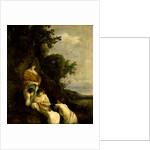 Pharaoh's Daughter Finds Moses in the Bulrushes, Paulus Bor by Cornelis Hendriksz. Vroom