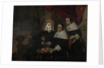 Family Portrait by Jacob Fransz. van der Merck