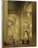 The transept of the Mariakerk in Utrecht, seen from the northeast, The Netherlands by Pieter Jansz. Saenredam
