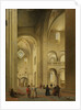 The transept of the Mariakerk in Utrecht, seen from the northeast, The Netherlands by Pieter Jansz. Saenredam