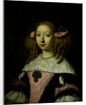 Portrait of Adriana Jacobusdr Hinlopen, Wife of Johannes Wijbrants by Lodewijk van der Helst