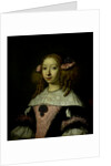 Portrait of Adriana Jacobusdr Hinlopen, Wife of Johannes Wijbrants by Lodewijk van der Helst