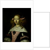 Portrait of Adriana Jacobusdr Hinlopen, Wife of Johannes Wijbrants by Lodewijk van der Helst