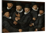 Six Wardens of the Drapers Guild by Pieter Pietersz. I