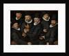 Six Wardens of the Drapers Guild by Pieter Pietersz. I
