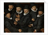 Six Wardens of the Drapers Guild by Pieter Pietersz. I