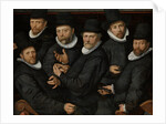 Six Wardens of the Drapers Guild by Pieter Pietersz. I