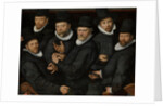 Six Wardens of the Drapers Guild by Pieter Pietersz. I