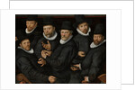Six Wardens of the Drapers Guild by Pieter Pietersz. I