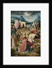 Gathering of Manna, inner, right wing of a triptych by Anonymous