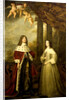 Portrait of Friedrich Wilhelm, Elector of Brandenburg, with his Wife Louise Henrietta, Countess of Nassau by Gerard van Honthorst
