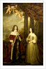 Portrait of Friedrich Wilhelm, Elector of Brandenburg, with his Wife Louise Henrietta, Countess of Nassau by Gerard van Honthorst