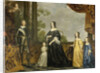 Portrait of Frederick Henry, Prince of Orange, with his Wife Amalia of Solms-Braunfels and their three youngest Daughters Albertina Agnes, Henrietta Catharina, and Maria by Gerard van Honthorst