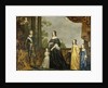 Portrait of Frederick Henry, Prince of Orange, with his Wife Amalia of Solms-Braunfels and their three youngest Daughters Albertina Agnes, Henrietta Catharina, and Maria by Gerard van Honthorst