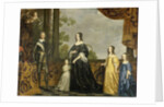 Portrait of Frederick Henry, Prince of Orange, with his Wife Amalia of Solms-Braunfels and their three youngest Daughters Albertina Agnes, Henrietta Catharina, and Maria by Gerard van Honthorst