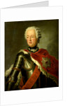 Portrait of Prince August Wilhelm of Prussia by Antoine Pesne