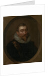 Portrait of Aernout van Citters, Lord of Gapinge by Philip van Dijk