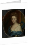 Portrait of Josina Clara van Citters, daughter of Josina Parduyn by Godfried Schalcken