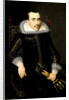 Portrait of a Man, possibly Walterus Fourmenois, A Man from the Boudaen Courten Family by Salomon Mesdach