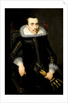 Portrait of a Man, possibly Walterus Fourmenois, A Man from the Boudaen Courten Family by Salomon Mesdach