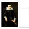 Portrait of a Man, possibly Walterus Fourmenois, A Man from the Boudaen Courten Family by Salomon Mesdach
