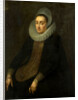 Portrait of Lucretia del Prado, Wife of Jeremias Boudinois by Gortzius Geldorp