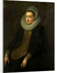 Portrait of Lucretia del Prado, Wife of Jeremias Boudinois by Gortzius Geldorp