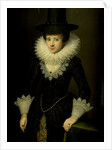 Portrait of Anna Boudaen Courten by Salomon Mesdach